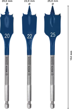 EXPERT SELF CUT SPEED SPADE BITS